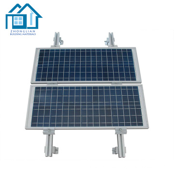 Estructura de montaje de panel solar de PV de acero ajustable